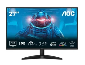 27" AOC 27B36X černá / IPS / 1920x1080 / 16:9 / 4ms / 1500:1 / 300cd-m2 / HDMI + DP / VESA (27B36X)