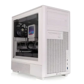 Thermaltake Retro 260 TG béžová / Skříň / Micro-ATX / tvrzené sklo / 280mm AIO / USB-C 3.2 Gen2 (CA-11P-00SQWN-00)
