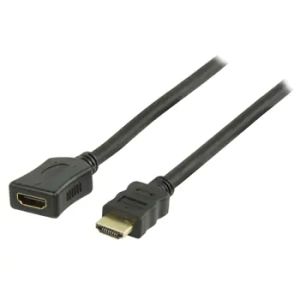 Valueline GOLD černá / Prodlužovací HDMI kabel / 3D/4K podpora / 3 m (VGVP34090B30)