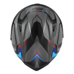 Přilba Givi 50.8F Mach1 matná šedá-černá-červená (Mhgr)