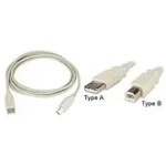 Equip 128650 USB-A - USB-B, 1.8m, bílý