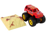 Mamido Kovové autíčko Monster Truck s rampou