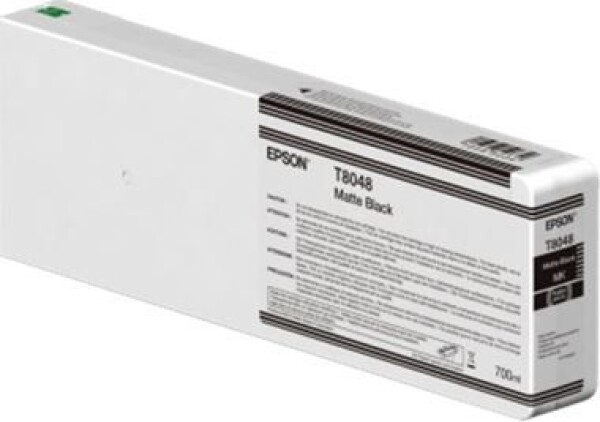 Epson originální cartridge T804800 UltraChrome HDX/HD / 700ml / matná Černá (C13T804800)