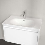 VILLEROY & BOCH - Skyla Umyvadlo, 80x46 cm, s přepadem, otvor pro baterii, alpská bílá 5A518001