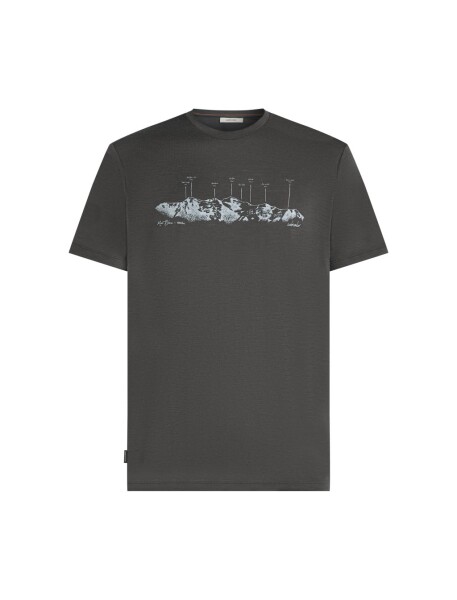 ICEBREAKER Mens Mer 150 Tech Lite SS Tee Massif, Obsidian velikost: M
