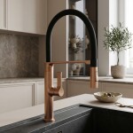 REA - Kuchyňská baterie Lago Brush Copper REA-B9337