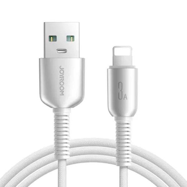Joyroom S-A51 Cutting-Edge Series 3A Nabíjecí kabel USB-A (M) - Lightning (M) 3A 1.2m šedá (6956116728847)