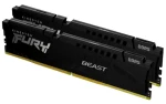 Kingston Fury Beast Black 64GB (2x 32GB) DDR5 5200MHz / CL40 / DIMM / EXPO / XMP / 1.35V (KF552C40BB2K2-64)