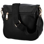 Trendy dámská koženková ledvinko-kabelka Senta, černá