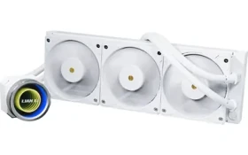 Rozbaleno - Lian Li GALAHAD II Trinity Performance 360 bílá/Vodní chlazení/3x 120 mm/ARGB podsvícení/200 - 3000 RPM/40dB / rozbaleno (WASE-806.rozbaleno)