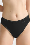 SLOGGI GO CRUSH KALHOTKY S VYSOKOU NOHAVIČKOU 3PACK BLACK černá L