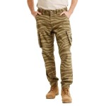 Bushman Pánské kapsáčové kalhoty Jengo, khaki 48P