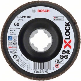 Bosch Accessories 2608621764 X-LOCK vějířovitý brusný kotouč Průměr 115 mm 1 ks