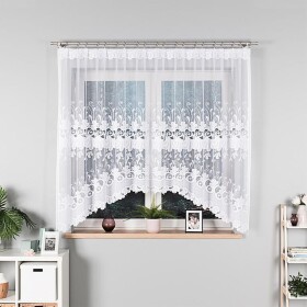 Žakárová záclona KASIANA na okno 320 x 160 cm