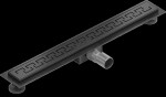MEXEN/S - Plochá M15 odtokový žlab 60 cm černá 1724060-15
