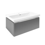Koupelnová skříňka s umyvadlem SAT Feel 60x30x44,8 cm antracit mat SATFEEL60ANTU4 SATFEEL60ANTU4
