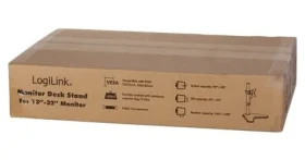 LogiLink BP0044 černá / Rameno na pracovní stanici / 13" až 32" / nosnost 8 kg / VESA 75x75, 100x100 (BP0044)