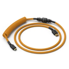 Glorious Coiled Cable zlatá / USB-C (M) - USB-A (M) / 1.37m (GLO-CBL-COIL-GG)