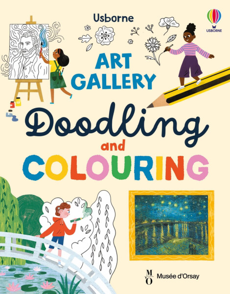 Art Gallery Doodling and Colouring - Rosie Dickins