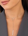 ELENYS Nenucená elegance – náhrdelník ze sterlingového stříbra 925