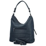 Moderní dámská koženková kabelka na rameno Dinara, tmavě modrá