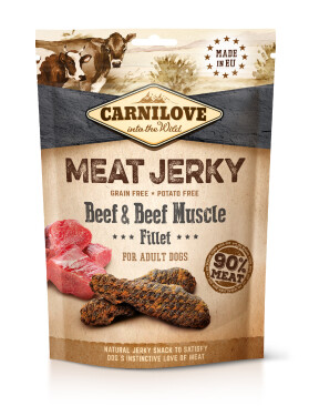 Carnilove Dog Jerky Beef with Beef Muscle Fillet 100g