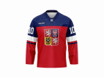 Dres české hokejové reprezentace Roman Červenka #10 2026 CCM Fandres replica - červený Velikost: dětský XXXXS