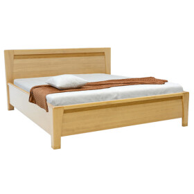 Dřevěná postel Divo, 180x200, vč. roštu, bez matrace, buk