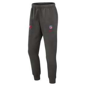 Nike Pánské tepláky Tampa Bay Buccaneers NFL 2024 Sideline Club Jogginghose Pewter Velikost: S