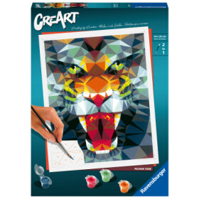 Ravensburger 236268 CreArt Polygonový tygr