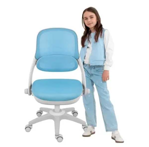 Mark Adler Junior 4.7 modrá / Dětská kancelářská židle / pro děti od 90 cm do 160 cm (MA-JUNIOR 4.7 BLUE)