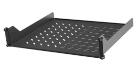 Vertiv 19" pevná konzolová police 2U černá / Police do racku / 2U / nosnost 22,5 kg (VRA3001)