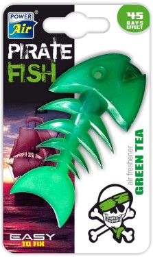 Jees osvěžovač vzduchu Pirate Fish Green Tea