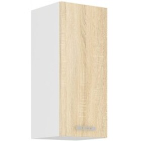 Horní skříňka Sára 30 G-72 1F Barva korpusu: Bílá, Barva dvířek: Dub Sonoma