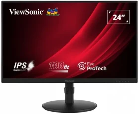 24" Viewsonic VG2408A-MHD černá / IPS / 1920 x 1080 / 16:9 / 5ms / 1300:1 / 250cd-m2 / HDMI + DP + VGA / VESA (VG2408A-MHD)