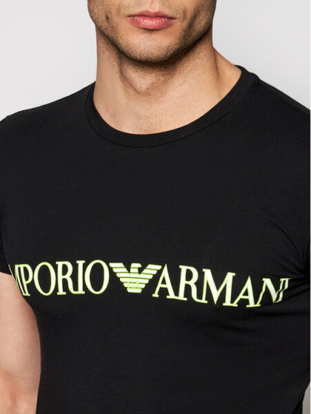 Pánské tričko 00020 černá model 17978200 - Emporio Armani Velikost: L, Barvy: černá