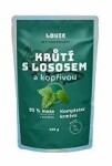 Louie Dog kapsa Krůtí s lososem a kopřivou 150g