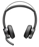 Poly Voyager Focus 2-M (Teams) černá / Bezdrátová náhlavní souprava / mikrofon / ANC / dvě sluchátka / Bluetooth (77Y90AA)