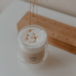 Eulenschnitt Dvoustěnná sklenice na teplé nápoje Heart 300 ml, čirá barva, sklo