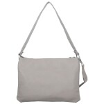 Stylová dámská koženková crossbody kabelka Cindra, šedá