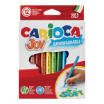 Fixy dětské Carioca Joy, hrot 2,8mm, 12 ks