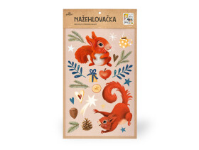 Nažehlovačka L 035 - Zimní veverka