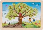 GOKI Vícevrstvé puzzle Jabloň v ročních obdobích