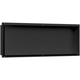 CERANO - Zápustná polička/nika do obkladu - černá matná - 60x20x10 CER-417476