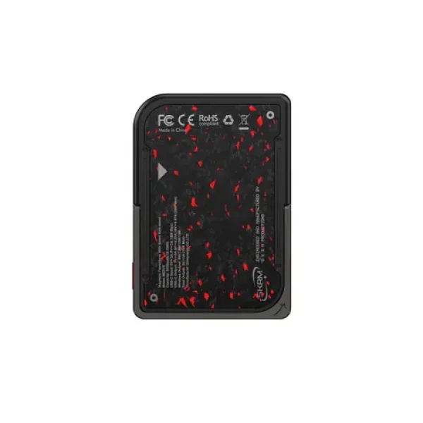 SKINARMA NEXUS VEKTOR magnetická powerbanka se stojánkem 5000 mAh, Black red (8886461249309)