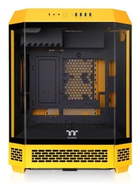 Thermaltake The Tower 600 tmavě žlutá / ATX / 4x USB-A 3.2 / 1x USB-C 3.2 / 2x140mm / bez zdroje / průhledná bočnice (CA-1Z1-00M4WN-00)