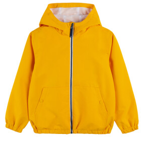 Chlapecká bunda s kapucí- žlutá - 176 YELLOW