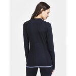 Běžecké tričko CRAFT ADV Warm Intensity LS černá Velikost textilu: