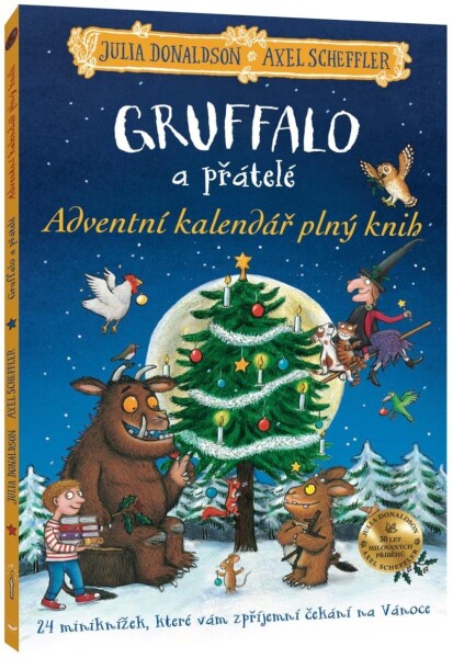 Gruffalo přátelé Adventní kalendář plný knih Julia