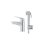 GROHE - Euroeco Umyvadlová baterie s bidetovou sprškou, chrom 24264001